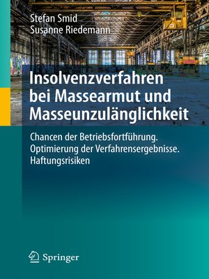 cover image of Insolvenzverfahren bei Massearmut und Masseunzulänglichkeit